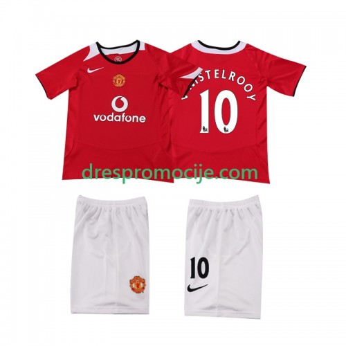 Manchester United Ruud van Nistelrooy 2006 Dres Retro Dječji Domaći 2005 Kratkih Rukava Manchester United Ruud van Nistelrooy 2006 Dres Retro Dječji Domaći 2005 Kratkih Rukava